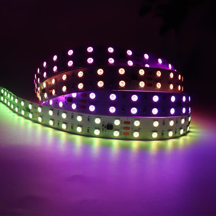 雙排RGB幻彩燈帶120燈每米外置IC UCS2903 DC12V/DC24V - 6