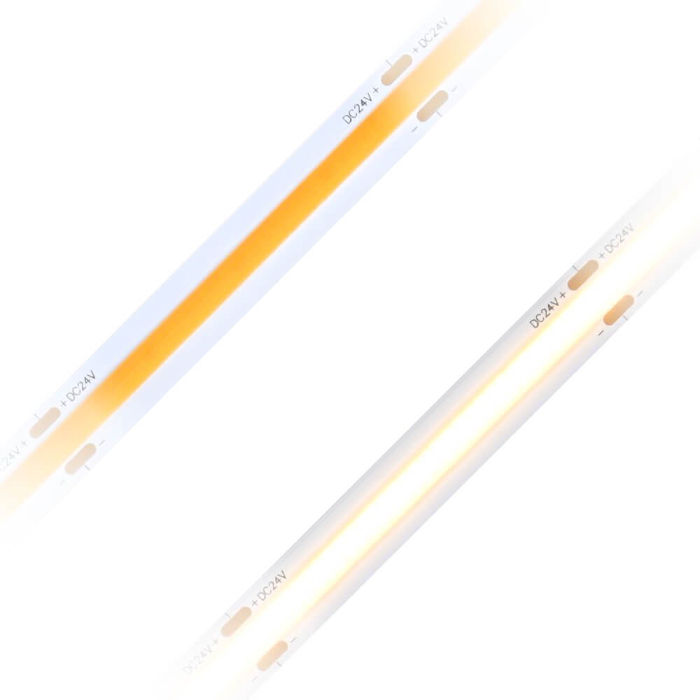 COB512燈每米單色工程裝飾照明可調燈帶DC24V