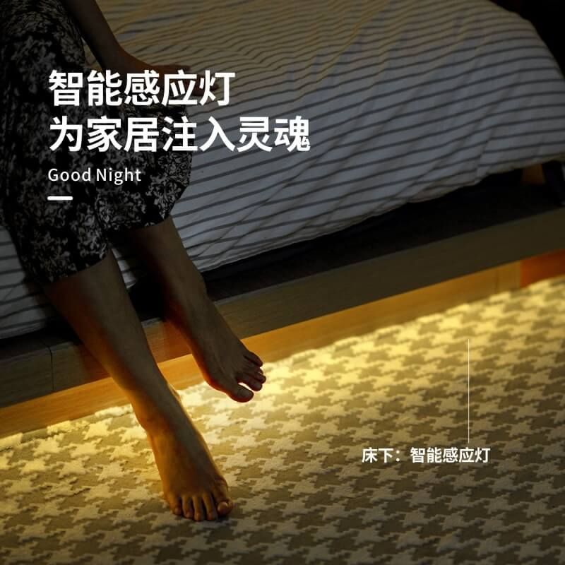 感應燈帶USB插電款5V人體感應COB燈帶批發 - 2