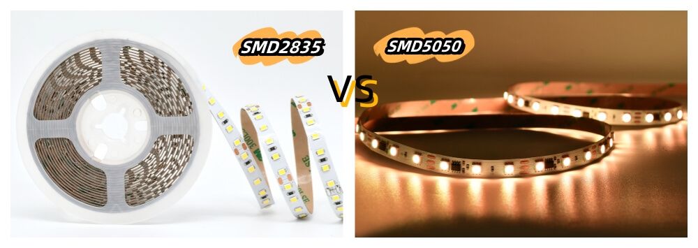 LED燈帶2835和5050的區別