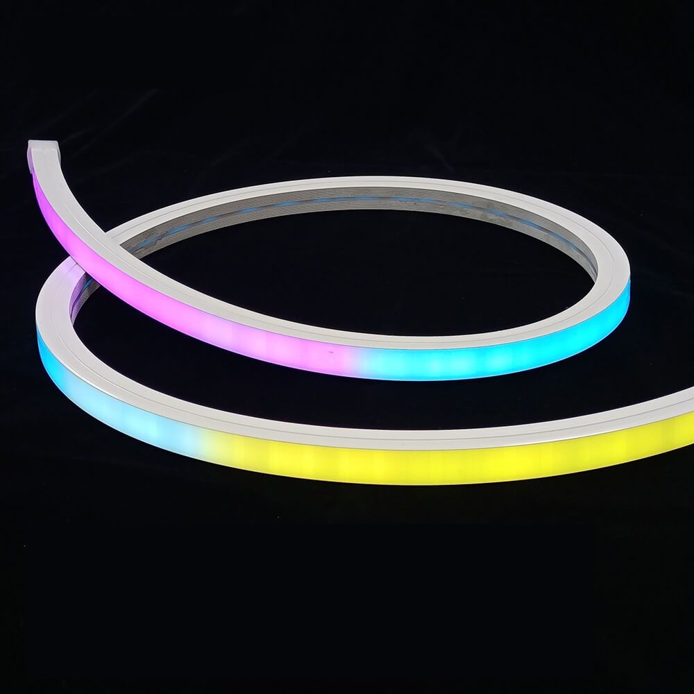 正發光DMX512幻彩硅膠燈帶20x20大發光面低壓燈帶 - 3