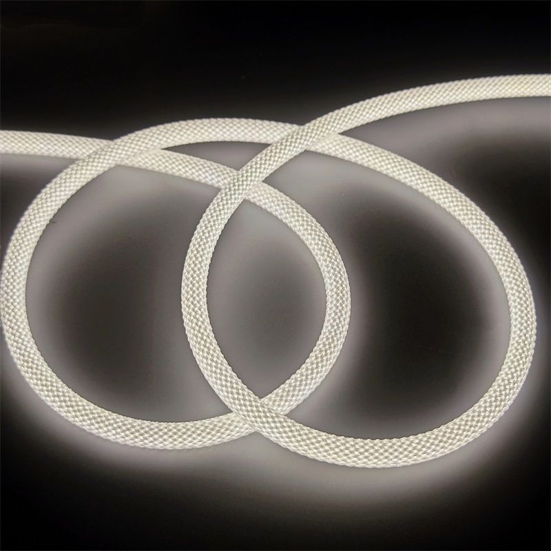 直徑僅8mm，超細360度發光柔性硅膠燈帶 - 4