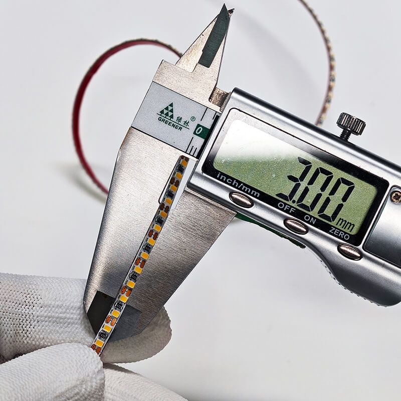 3mm可任意裁剪LED燈帶，顯指90，高密度240燈每米 - 4