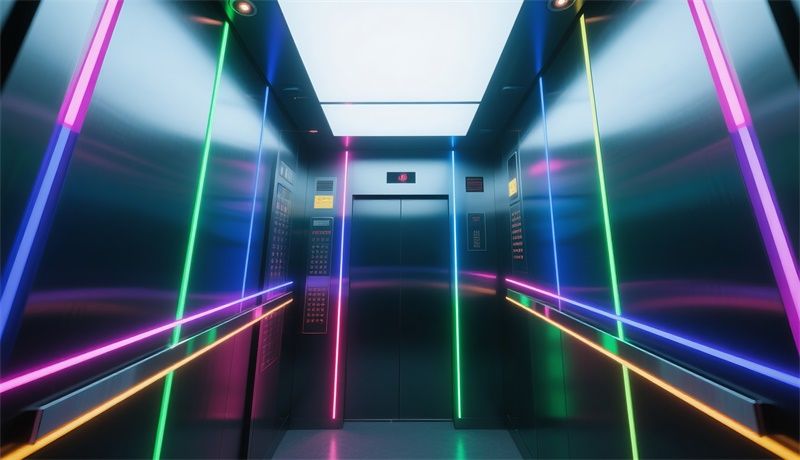 電梯燈帶定制全攻略：打造安全、美觀與智能兼備的垂直空間照明