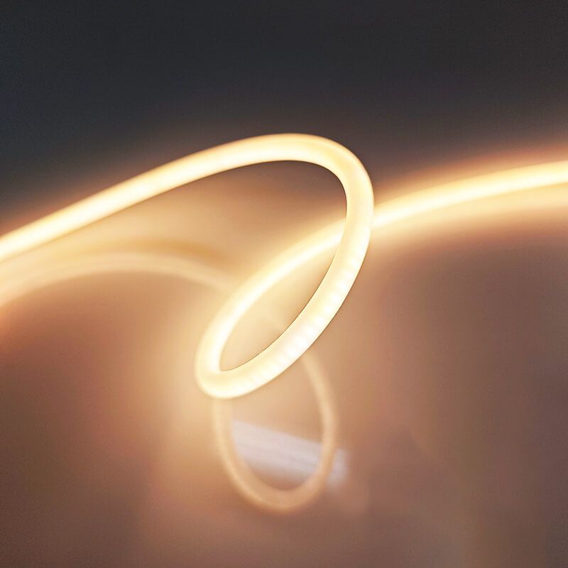 6mm迷你360°單色硅膠發光燈帶｜超細柔性防水，適合廣告字、線條燈與精細裝飾 - 3