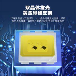 SMD2835燈帶單色白光120燈每米常規低壓24V燈帶 - 3