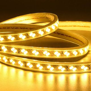 免驅(qū)動220V高壓LED燈帶100米無壓降工程室外專用高壓燈帶 - 3